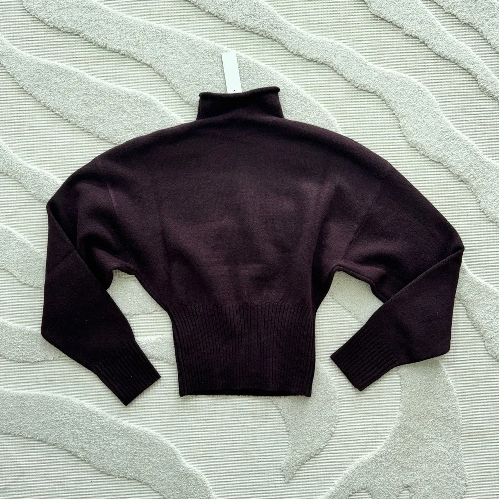 NWT Naked Wardrobe RIBBED-KNIT SCULPT SWEATER TOP - Picture 6 of 6